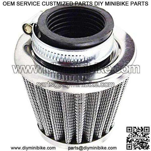 Universal 35mm Air Filter Cleaner for 50cc 70cc 90cc 110cc 125cc Motorcycle ATV Quad Scooter Go Kart Moped Pit Dirt Racing Super Pocket Mini Bike CRF50 CRF70 CRF90 XR50 XR70 XR90 Baja TaoTao