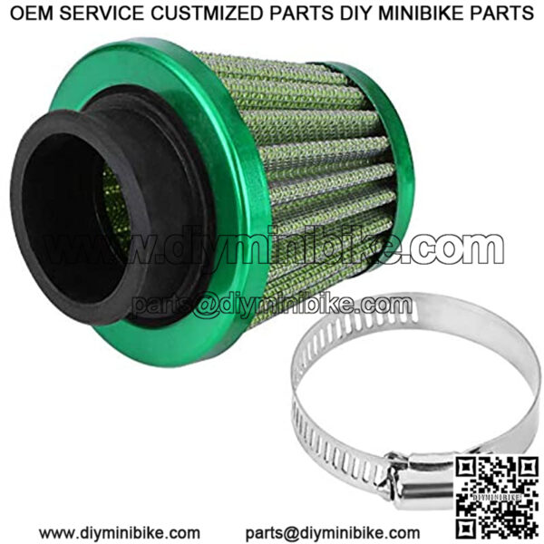 38mm Air Filter Intake Induction Kit for Most Dirt Pit Bike Mini Motocross Motoycle Engine (Green) - Image 2