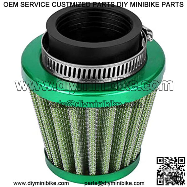 38mm Air Filter Intake Induction Kit for Most Dirt Pit Bike Mini Motocross Motoycle Engine (Green) - Image 3