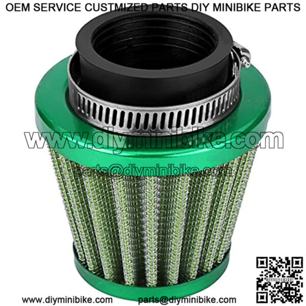 38mm Air Filter Intake Induction Kit for Most Dirt Pit Bike Mini Motocross Motoycle Engine (Green) - Image 4