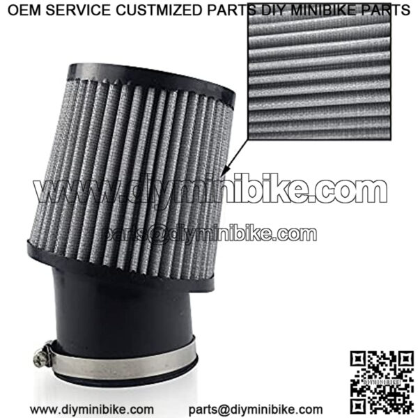 62mm 2-7/16" Inlet Air Filter - - Image 2