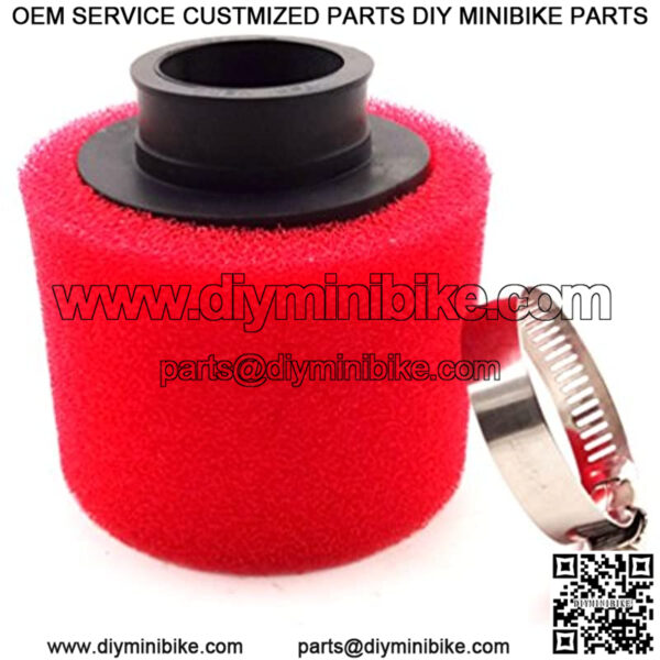 Red 38mm Foam Air Filter for CRF50 XR50 Mini Motocross Motorcycle ATV Pit Dirt Bike