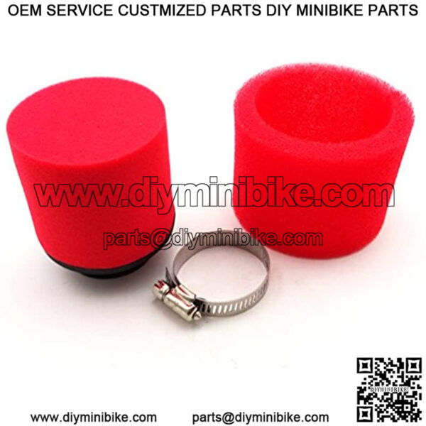 Red 38mm Foam Air Filter for CRF50 XR50 Mini Motocross Motorcycle ATV Pit Dirt Bike - Image 3