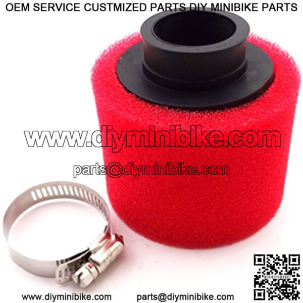 Red 38mm Foam Air Filter for CRF50 XR50 Mini Motocross Motorcycle ATV Pit Dirt Bike - Image 4