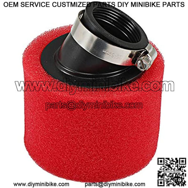 Red Foam Air Filter Cleaner For 70 110 125cc ATV Mini Motocross Dirt Pit Bike - Image 3