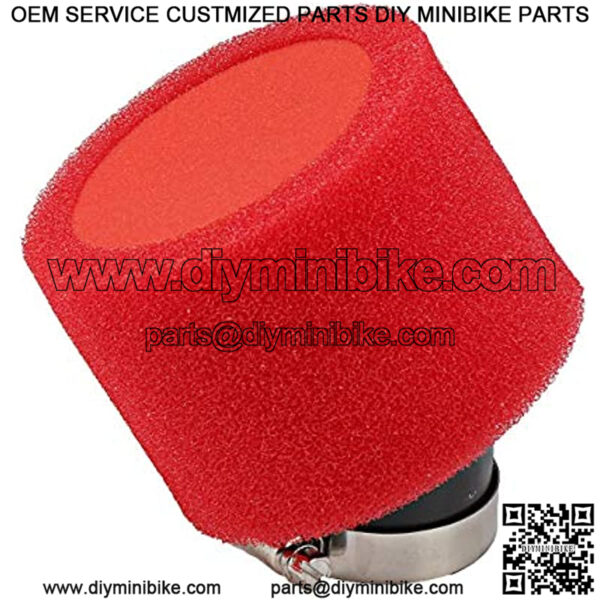 Red Foam Air Filter Cleaner For 70 110 125cc ATV Mini Motocross Dirt Pit Bike - Image 4