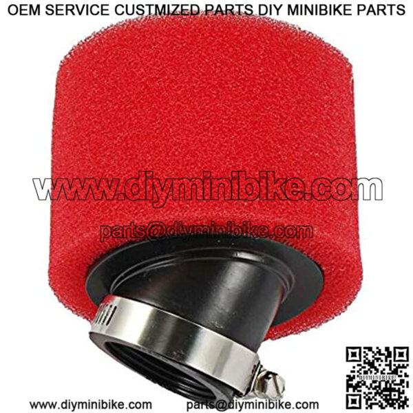 Red Foam Air Filter Cleaner For 70 110 125cc ATV Mini Motocross Dirt Pit Bike - Image 5