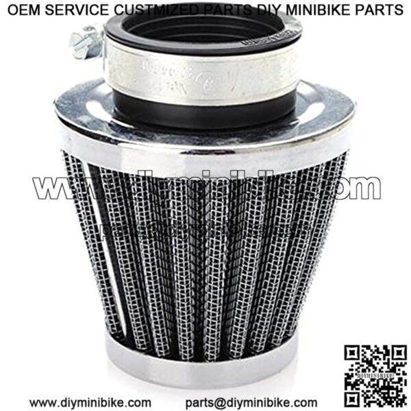 38mm Mini Blue Universal Car Motor Cone Cold Clean Air Intake Filter Turbo Vent For ATV Pit Bike Scooter Motorbikes Quad Bikes 90cc 110cc 125cc - Image 4