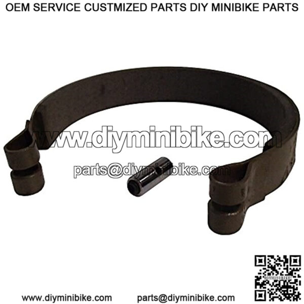 Go Kart Mini Bike 4" Brake Band & Pin for 4 inch Go-Cart ATV Minibike Brake Drum - Image 2