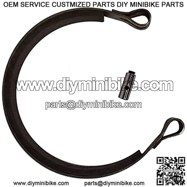 Go Kart Mini Bike 4" Brake Band & Pin for 4 inch Go-Cart ATV Minibike Brake Drum - Image 4