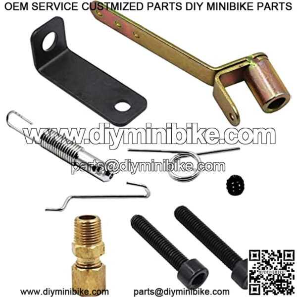 New Go Cart Throttle Linkage Kit Nonhemi Predator 212 Hon-da Go Kart Clone Mini Bike Drift - Image 2