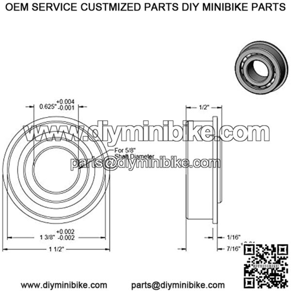 Go Kart Clutch 1" Bore 14 Tooth Clutch Kit for Mini Bike 14T 40/41/420 Chain - Image 3