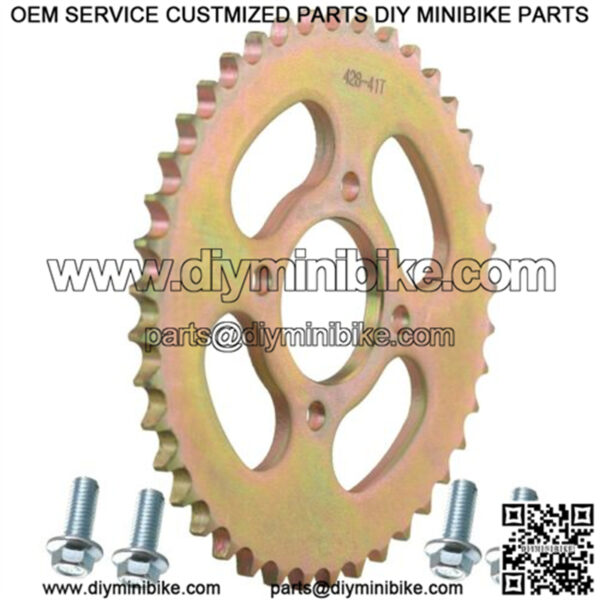 minibike 10t 19 05mm centrifugal clutch with 428 chain 48t sprocket combo