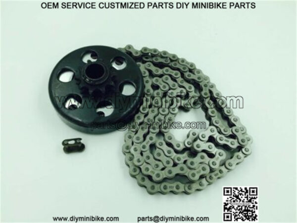 centrifugal clutch mini bike 19 05mm bore 14t 41 chain for gokart