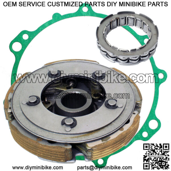 Wet Clutch Carrier And One Way Bearing for Yamaha Kodiak 450 YFM450FA 2003-2006