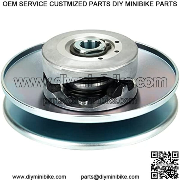 30 Se5/8" Driven Pully Clutch, 6" Asymmetric Driven Torque Converter, for Go Kart Mini Bike, 8HP Engines - Image 2