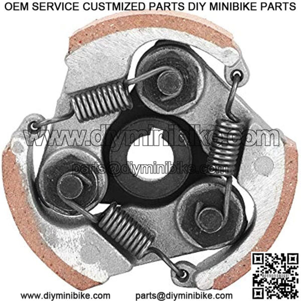 49Cc Clutch - Heavy Duty Clutch Pad Waterproof Centrifugal Clutch Replacement Fits for 47cc 49cc Mini Moto for Dirt Bike ATV Auto Parts