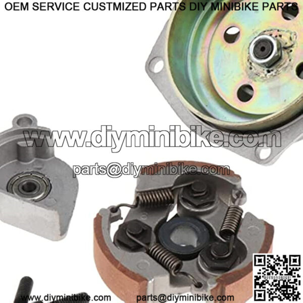 6T Clutch Drum Bell Housing for 47cc 49cc Pocket Quad Bike Advanced Manufacturing Technology - Image 2