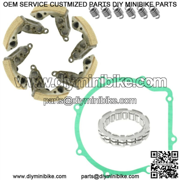 Wet Clutch Carrier Shoes Bearing Gasket for Yamaha Viking VI YXC700 4X4 2015-21