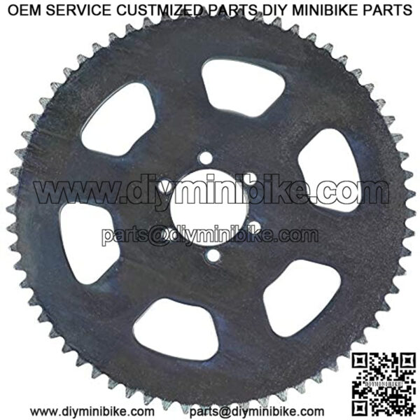 65T 37mm #35 Chain Rear Sprocket for Go Kart Mini Bike ATV Drift Trike - Image 3