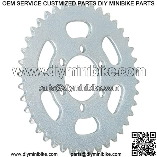 35 Chain Sprocket 40 Teeth Rear Sprocket 5 Inch Replacement for Mini Bike Go Kart Quad - Image 2