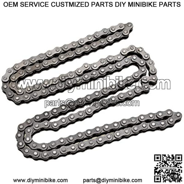 Size 35 140 links Drive Chain for Motovox Mini Bike MBX10 MBX11 2.8HP 97cc Doodlebug DB30 Baja Racer Mini Bike Parts