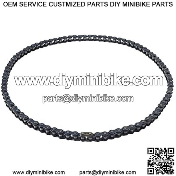 90 Link 420 Chain for Coleman BT200X, CT200U, CT200U-EX, & Massimo MB200 Mini Bikes