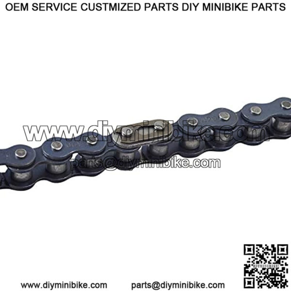 90 Link 420 Chain for Coleman BT200X, CT200U, CT200U-EX, & Massimo MB200 Mini Bikes - Image 2