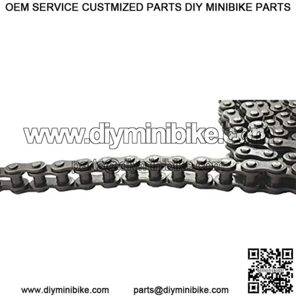 Size #35 140 Links Chain Compatible with Motovox Mini Bike MBX10, MBX11 79cc 97cc 212cc Replacement Chain - Image 2