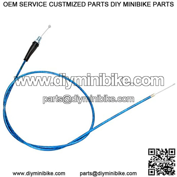 Dirt bike Throttle Cable for 50cc 150cc 250cc Mini Bike ATV Quad Pit Bike Parts Blue - Image 2