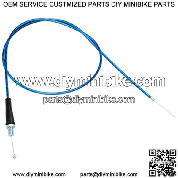 Dirt bike Throttle Cable for 50cc 150cc 250cc Mini Bike ATV Quad Pit Bike Parts Blue - Image 3