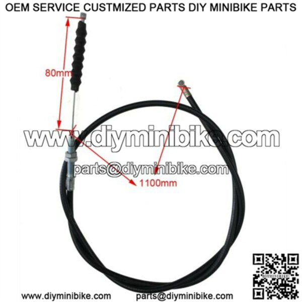 1100mm 80mm Clutch Cable Line For Dirt Bike ATV Pocket Mini Bike