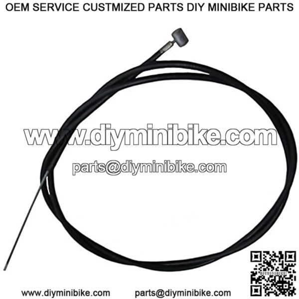 260216 260-216 One Heavy-Duty 60" Brake Cable for Several Mini Bike Go-Kart ATV Minibikes - Image 2