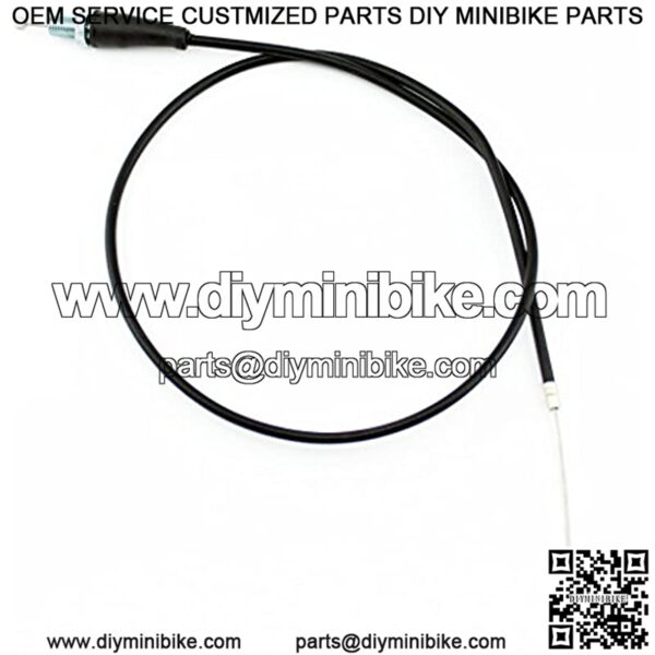 50inch Throttle Cable Compatible with Mini Mb165 196cc 5.5hp Mb200 200cc 6.5hp Coleman CT200U Motovox MBX10 MBX11 MBX12 79cc 79.5cc 2.5HP Pit Mini Doodlebug Bike - Image 2