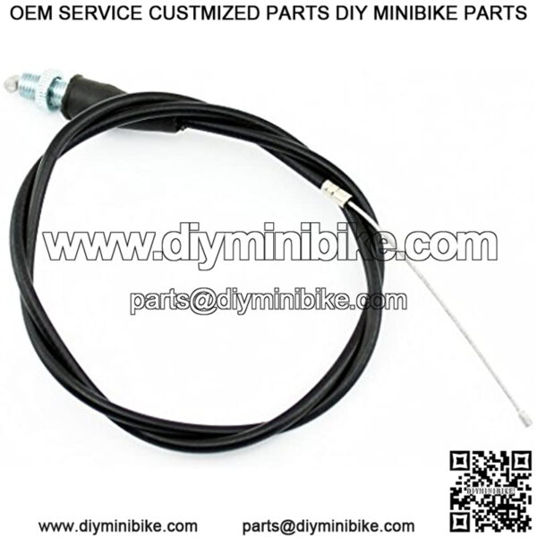 50inch Throttle Cable Compatible with Mini Mb165 196cc 5.5hp Mb200 200cc 6.5hp Coleman CT200U Motovox MBX10 MBX11 MBX12 79cc 79.5cc 2.5HP Pit Mini Doodlebug Bike - Image 3