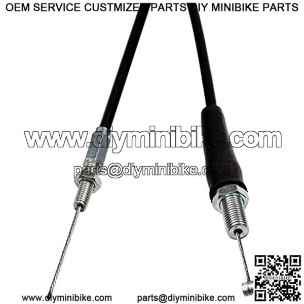 Throttle Cable with Threaded Ends for The Mini Bike MB200