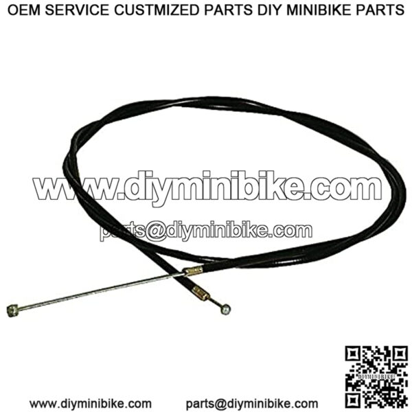 60" Inner Cable 55" Outer Casing Throttle Cable Replacements for GO Kart ATV Mini Bike Replaces for 260-170 Barrel and Ball Ends