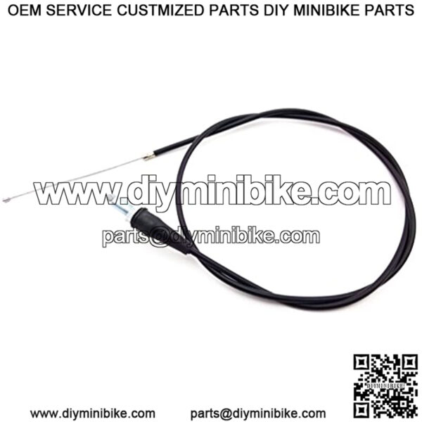 47" Inch 1200mm Throttle Cable Black for Mini Warrior MB165 MB2005 505HP 6.5HP 196cc Dirt Bike - Image 4