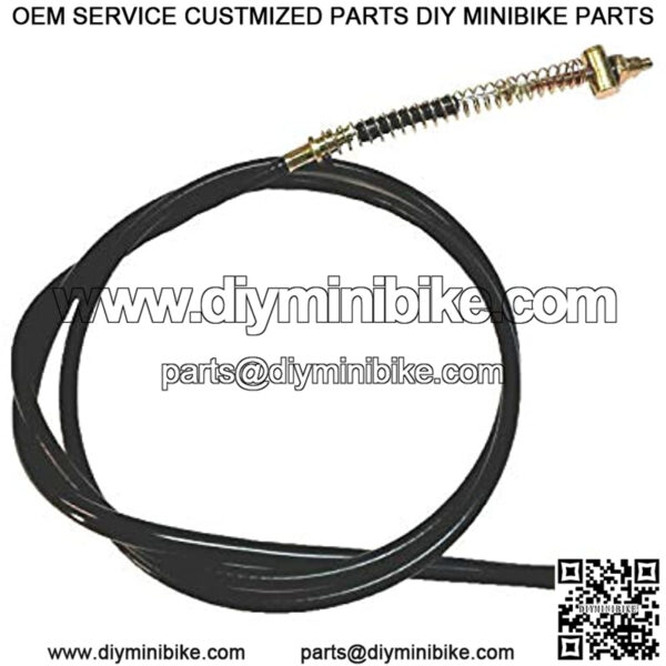 60" Rear Drum Brake Cable Compatible with Coleman Trail CT200U CT200U-EX BT200X and MB200 Heat Warrior 196cc 200cc 5.5HP 6.5HP Mini Bike ATV Scooter Dirt Bike