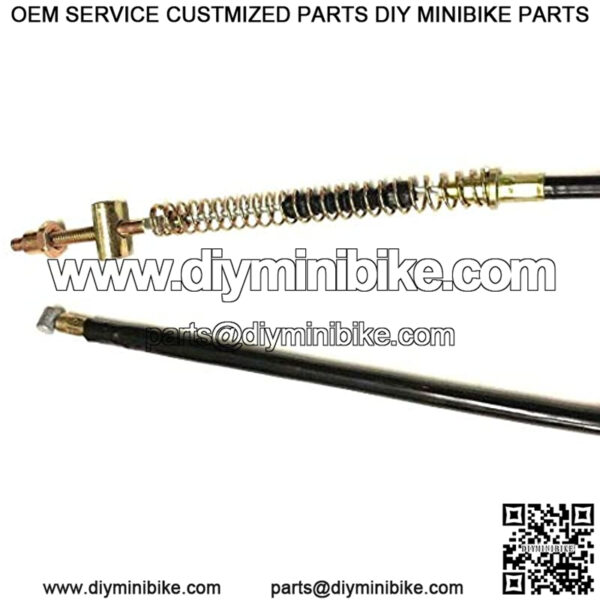 60" Rear Drum Brake Cable Compatible with Coleman Trail CT200U CT200U-EX BT200X and MB200 Heat Warrior 196cc 200cc 5.5HP 6.5HP Mini Bike ATV Scooter Dirt Bike - Image 2