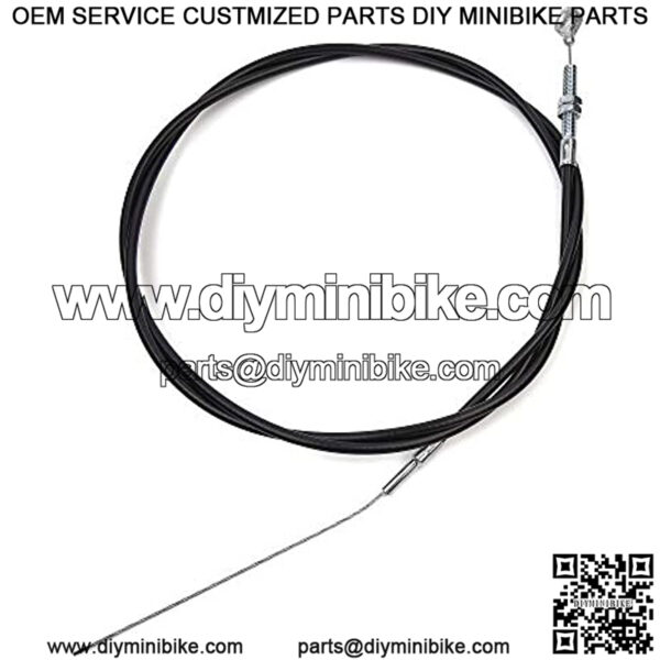 75" Throttle Cable Replacement for Manco Part 8251 Gas Scooter Go Kart Mini Bike Manco Motorcycle - Image 2