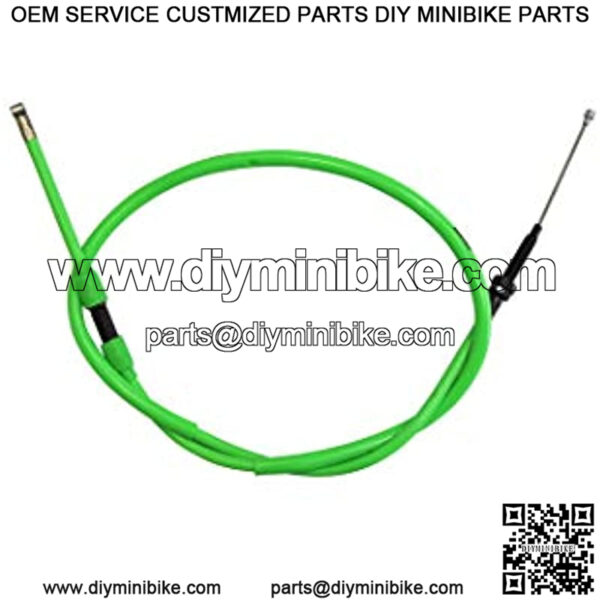 Replacement Clutch Cable with Adjuster Dirt Bike Clutch Cable Motorcycle Clutch Cable 110 For NC engine 110CC 125CC 200CC 250CC Mini Bike Pit Bike MotorCross (green)