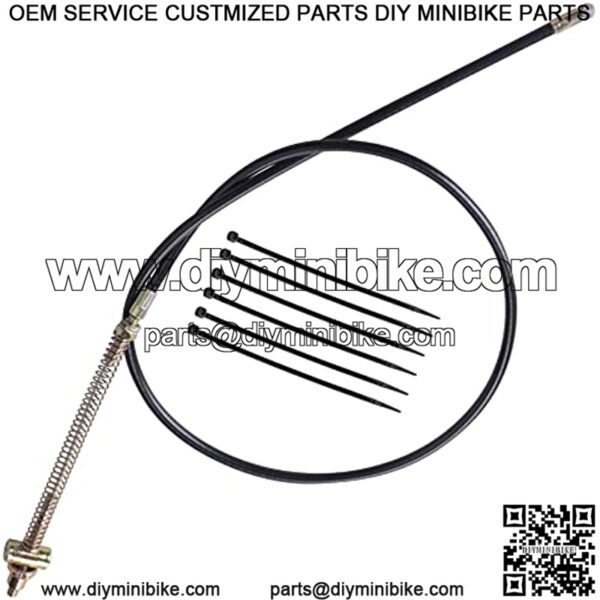 Drum Brake Cable, 38.17"Brake Cable Compatible with 50cc 70cc 90cc 110cc 125cc 150cc CRF50 Pit Dirt Bike