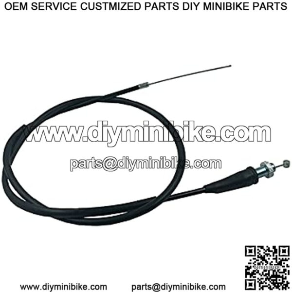 44.6" Throttle Cable fits Coleman CT200U CT200U-EX CT200U-A,BT200X Trail200 Baja Warrior MB200 Motovox Gas Mini Bike - Image 2