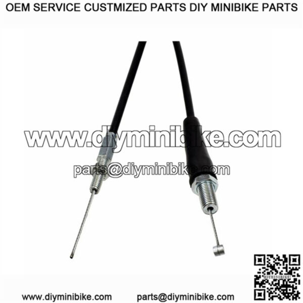 Throttle Cable with Threaded Ends for the Baja Mini Bike MB200