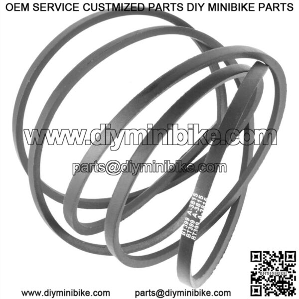 Drive Belt for John Deere SnowBlower S110 S120 S130 M158130 M154295 (1/2x150") - Image 3