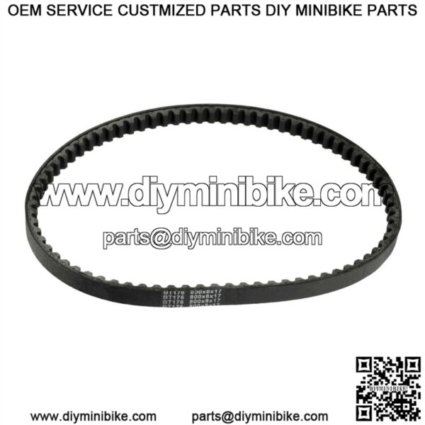 Clutch Drive Belt for Polaris 0450239 Clutch Drive Belt - Image 4