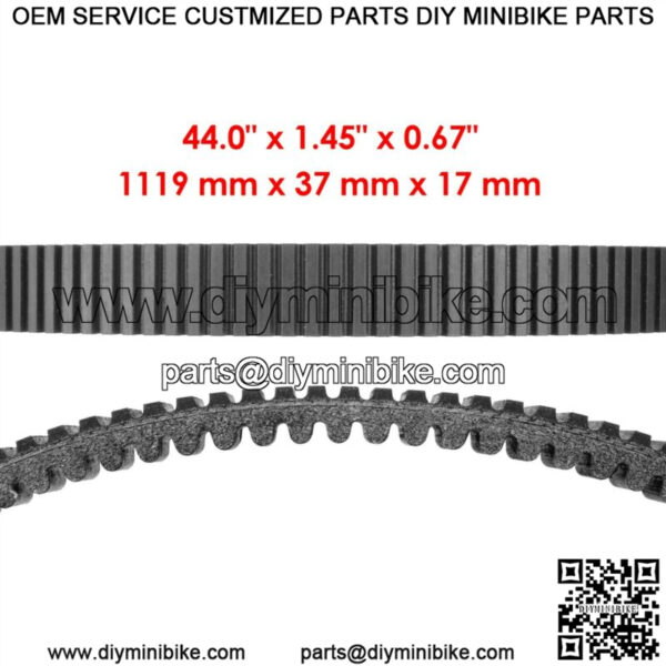 CVT Drive Belt fits Can-am Maverick X3 Turbo 2018 - 2021 422280652 Turbo Models - Image 2