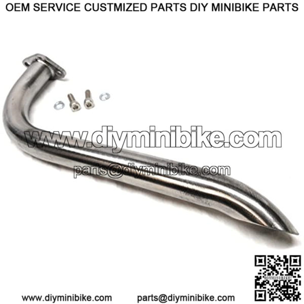 Header Exhaust Pipe for Mini Bikes, Predator 301cc & 420cc, GX Honda 270 & 389 - Image 5