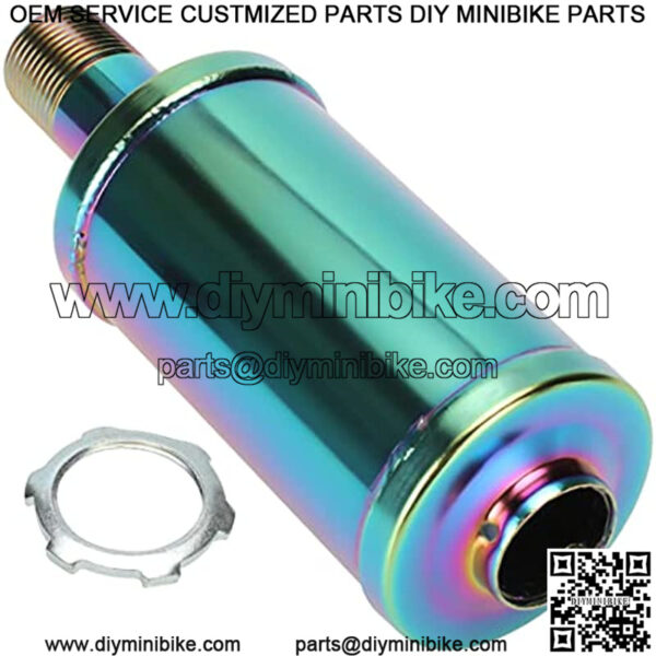 Exhaust Muffler Silencer for Predator 212cc 196cc 420cc CT200u CT200u-ex BT200x CC100x CT100u Massimo Baja MB200 Mini Bike Go Kart KT196 GX160 GX200 Clone Engines Performance Parts Colorful